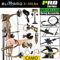 55lbs PRO Series  Apex Blizzard Compound Bow Kit Right Handed