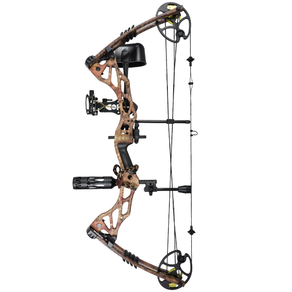 Brand New 30-75 Lbs Apex Berserker Evolve Compound Bow Camo For Archery 