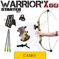 60lbs - STARTER KIT - APEX WARRIOR'X 60lbs / Camo / Right Handed