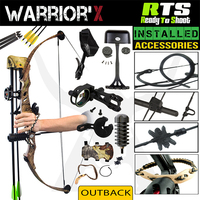 RTS 60Lbs Warrior'X Bow Kit Outback / 60lbs / Right Handed